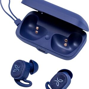 Jaybird Vista 2 True Wireless Sport Bluetooth Headphones with Charging Case - Premium Sound, ANC, Sport Fit, Waterproof Earbuds with Military-Grade Durability - Midnight Blue