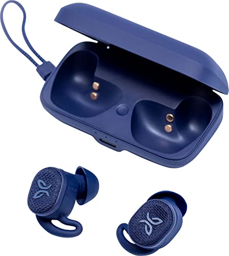 Jaybird Vista 2 True Wireless Sport Bluetooth Headphones with Charging Case - Premium Sound, ANC, Sport Fit, Waterproof Earbuds with Military-Grade Durability - Midnight Blue