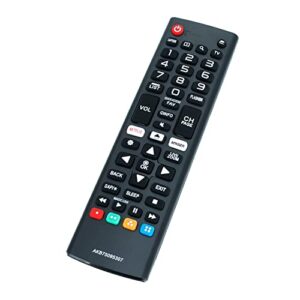 AKB75095307 Replace Remote fit for LG TV 43UJ6300 43UJ6050 43UJ6350 49UJ6300 49UJ6050 32LJ550M 32LJ550M-UB 65UJ6300-UA 75UJ6520 55UJ6520 43UJ6200 49UJ6200 55UJ6200 65UJ6200 49UJ620M 43UJ6500-UB