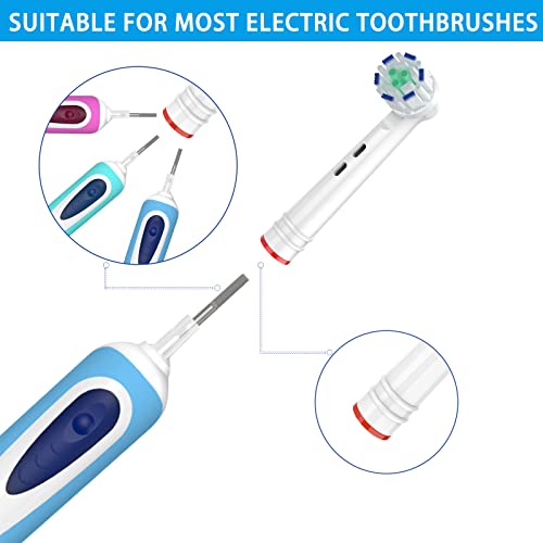 Sensitive Toothbrush Heads Replacement for Oral B, Ultra Sensi Replacement Brush Heads Compatible with Oral-B Professional Electric Toothbrush Heads 12 Pack