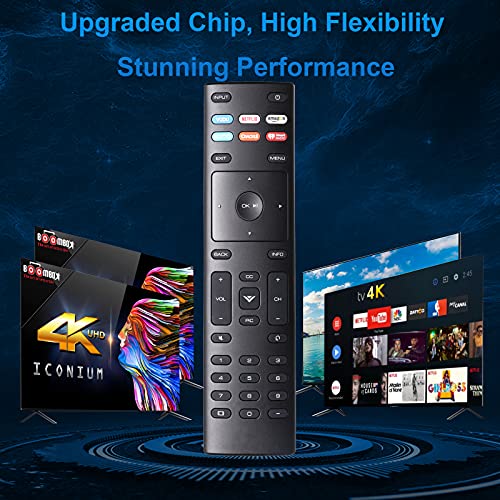 Uyibii XRT136 Universal Replacement Remote Control Compatible with All Vizio Smart TV Include D-Series M-Series P-Series V-Series