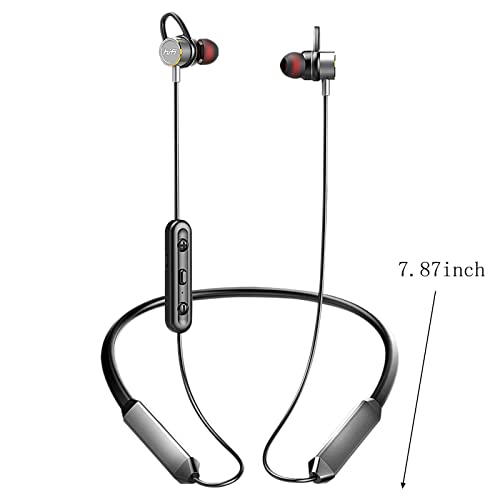 pstuiky Bluetooth5.0 Neckband Headphones HD Stereo Clear Sound Sporty and Ergonomic Neck Hanging Design 2023