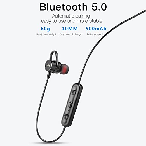 pstuiky Bluetooth5.0 Neckband Headphones HD Stereo Clear Sound Sporty and Ergonomic Neck Hanging Design 2023