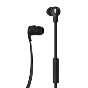 Skullcandy Smokin' Buds 2 In-Ear Bluetooth Wireless Earbuds with Microphone, Black (Renewed)