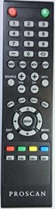 usarmt replaced proscan tv remote for rlded3258a-f rlded3258af rlded5099 rlded5099-uhd plded5068ad plded5068a-d plded5066a-b plded3273a-e plded3996a-e pled5529a-g pledv3282a pled2243a-i plded5066a