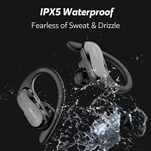 Wireless Earbuds with Earhooks Bluetooth Headphones 30Hrs Playtime with Wireless Charging Case Running Headphones Over Ear Waterproof Earphones with Mic Earbuds Wireless for Sports Running Workout