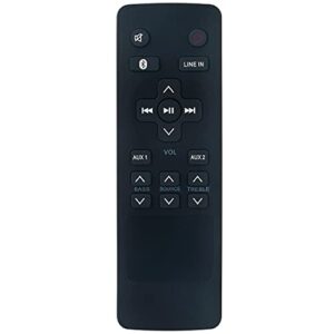 new rts7010b replacement home theater sound bar remote control fit for rca rts7010b rts739bws rts7110b rts7630b rts796b rts7010b-e1 soundbar