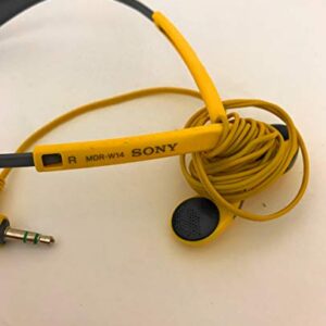 Sony Original MDR-W14 Wrap Around Yellow Sports Headphones