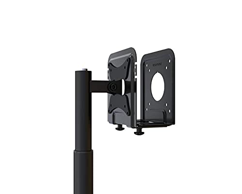 Mount Plus D-06-03 Super Wide Adjustable Device Wall Mount | Mount On Back of TV and Monitor | DVD Players, Cable Boxes, Receivers, Set Top Box, Game Console Such As PS3, PS4, PS5