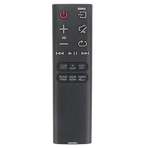 AH59-02631A Replacement Soundbar Remote Control fit for Samsung Sound Bar HW-H450 HW-HM45 HW-HM45C HWH450 HWHM45 HWHM45C HW-H450/ZA