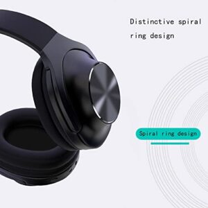 Over-Ear Bluetooth Headphones, Wired and Wireless Dual-Mode, Hi-Res Audio, Deep Bass, Noise Cancelling, Memory Foam Ear Cups, for Computer Game Music Sports Headphones