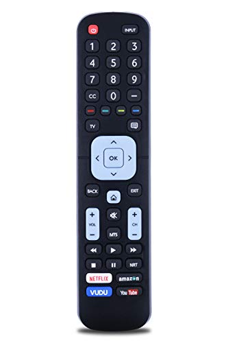 New EN2A27ST Replacement TV Remote Control for Sharp 4K Ultra LED Smart HDTV - LC-32P5000U / LC-40P5000U / LC-43P5000U / LC-50P5000U / LC-55P5000U / LC-60P6000U Television