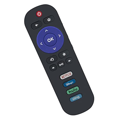 Replacement Remote Control Applicable for TCL Roku TV 65S535 50S535 50S423 32S325 55S423 49S325 55S535 40S305 43S325 43S425 43S423 65S425 43S525 32S327 65S405 49S515 65S423 40S325 55S425 49S403 75S435