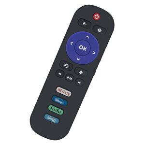 Replacement Remote Control Applicable for TCL Roku TV 65S535 50S535 50S423 32S325 55S423 49S325 55S535 40S305 43S325 43S425 43S423 65S425 43S525 32S327 65S405 49S515 65S423 40S325 55S425 49S403 75S435