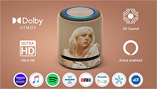 Billie Eilish Limited Edition - Echo Studio - High-fidelity smart speaker with 3D audio and Alexa