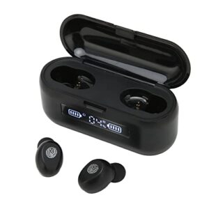 cuifati wireless earbuds,bluetooth 5.0 earbuds touch control true wireless earbuds with charging case for running sport