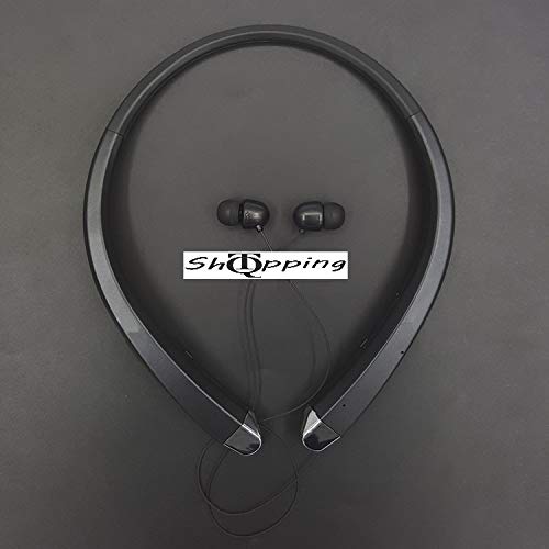 QT S Bluetooth Headset, Lightweight Retractable for Neckband Bluetooth Headphones for Sports Exercise Home & Office, Noise Cancelling Stereo Neckband Wireless Headset Talk 9-10 Hours