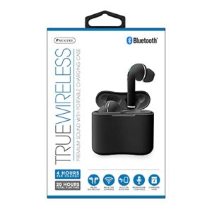 Sentry Industries BLWBT954 Earbuds True Wireless PRO in-Ear with Charge CASE Black/GM