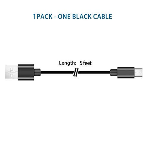 Micro USB Cable Charger Cable Charging Cord Wire Compatible for HyperX Cloud Flight, Corsair Void Void Pro HS70 HS70 Pro K63,Razer BlackShark V2 Pro,Turtle Beach Headsets Stealth 520 600 700 Headphone