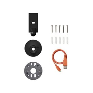 ring spare parts kit for spotlight cam pro battery & spotlight cam plus battery, black