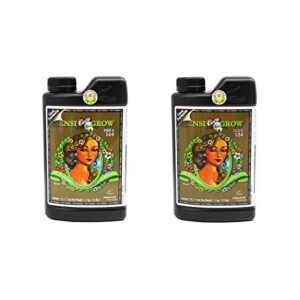 advanced nutrients 8550-14ab ph perfect sensi grow coco part a+b, 1 liter, brown/a (pack of 4)