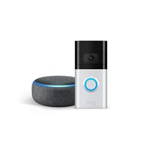 all-new ring video doorbell 3 with echo dot