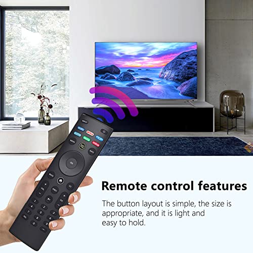 Universal Vizio Remote Control XRT140 fit All Vizio Smart TV with Vudu Netflix Primevideo Xumo Hulu Redbox Watchfree Buttons