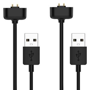lettou charger cable replacement for amazfit band 7 (2 pack/3.3ft)