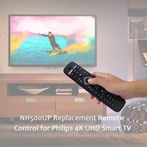 Philips NH500UP Smart TV Replaced Remote Control for 43PFL5604/F7 50PFL5604/F7 50PFL5704/F7 55PFL5604 65PFL5604/F7