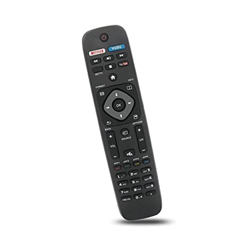 Philips NH500UP Smart TV Replaced Remote Control for 43PFL5604/F7 50PFL5604/F7 50PFL5704/F7 55PFL5604 65PFL5604/F7