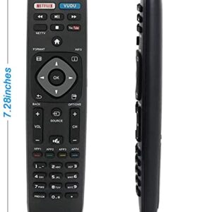 Philips NH500UP Smart TV Replaced Remote Control for 43PFL5604/F7 50PFL5604/F7 50PFL5704/F7 55PFL5604 65PFL5604/F7