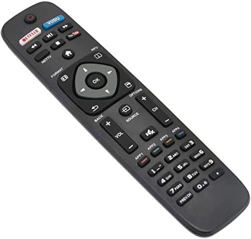 Philips NH500UP Smart TV Replaced Remote Control for 43PFL5604/F7 50PFL5604/F7 50PFL5704/F7 55PFL5604 65PFL5604/F7