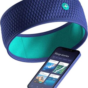 HoomBand Wireless | Bluetooth Innovative Headband for Sleep, Travel, Meditation | Charging Cable Included & Free Access to Hypnotic Stories Created by Sleep Experts (Size S)