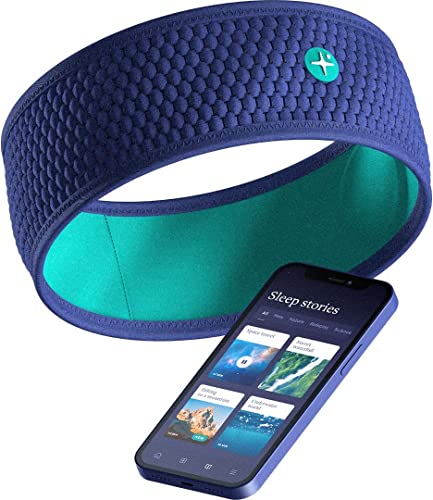 HoomBand Wireless | Bluetooth Innovative Headband for Sleep, Travel, Meditation | Charging Cable Included & Free Access to Hypnotic Stories Created by Sleep Experts (Size S)