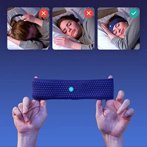 HoomBand Wireless | Bluetooth Innovative Headband for Sleep, Travel, Meditation | Charging Cable Included & Free Access to Hypnotic Stories Created by Sleep Experts (Size S)