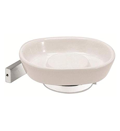 Valsan PS135ES Sensis 5" Wall Mount Soap Dish Holder In Satin Nickel