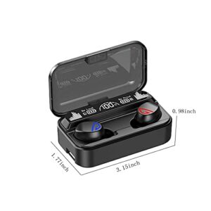 5.2 Wireless Bluetooth in Ear,Built-in Microphone Immersive Premium Sound Noise Cancelling,Upgrade The Charging Port with Charging Case,for Sport,Office