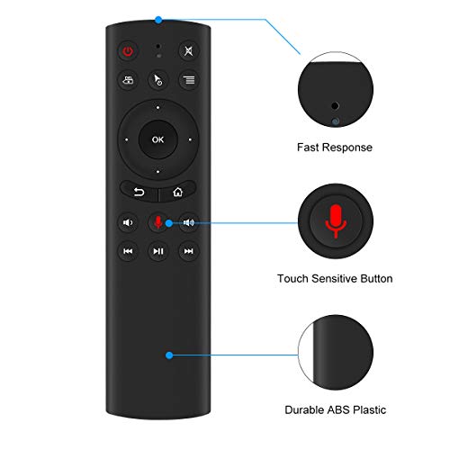 WeChip G20 Voice Remote Wireless Replacement Remote for Nvidia Shield(Versions Before 2019)/PC/Android TV Box/Smart TV