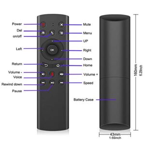 WeChip G20 Voice Remote Wireless Replacement Remote for Nvidia Shield(Versions Before 2019)/PC/Android TV Box/Smart TV