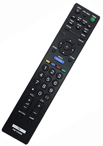 New RM-YD065 Remote Control Replacement for Sony Bravia TV KDL22BX320 KDL22BX321 KDL32BX320 KDL32BX321 KDL32BX420 KDL32BX421 KDL40BX420 KDL40BX420B KDL40BX421 KDL46BX420 KDL46BX421 KDL55BX520 KDL52W41