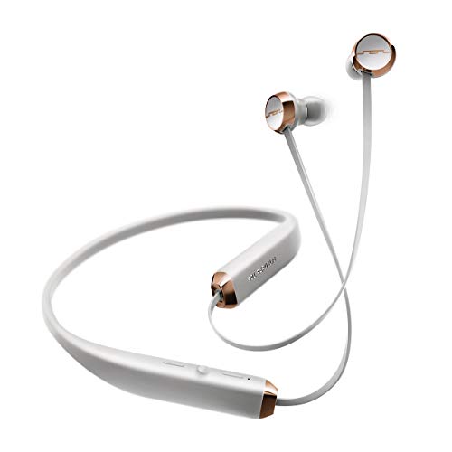 Sol Republic Shadow Bluetooth Wireless Noise Cancelling Neckband Headphones, Grey/Rose Gold