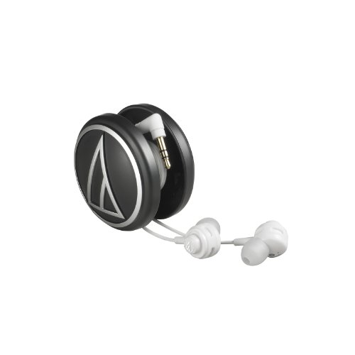 Audio Technica ATHCOR150WH In-Ear Headphones, White