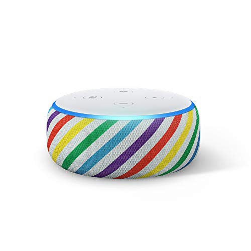 Echo Dot (3rd Gen) Kids Edition, an Echo designed for kids with parental controls - Rainbow