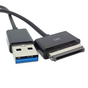 Cablecc Asus USB 3.0 to 40pin Charger Data Cable Eee Pad Transformer TF101 Slider SL101