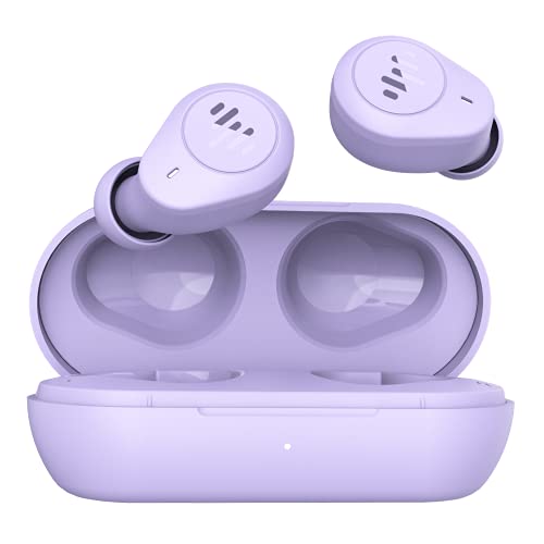 iLuv TB200 Purple True Wireless Earbuds Cordless in-Ear Bluetooth 5.0 with Hands-Free Call Microphone, IPX6 Waterproof Protection, High-Fidelity Sound; Includes Compact Charging Case & 4 Ear Tips