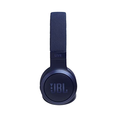 JBL Live 400BT Wireless On-Ear Bluetooth Headphones with up to 24 Hours of Battery Life - Blue (Renewed), One-Size (JBLLIVE400BTBLUAM-cr)