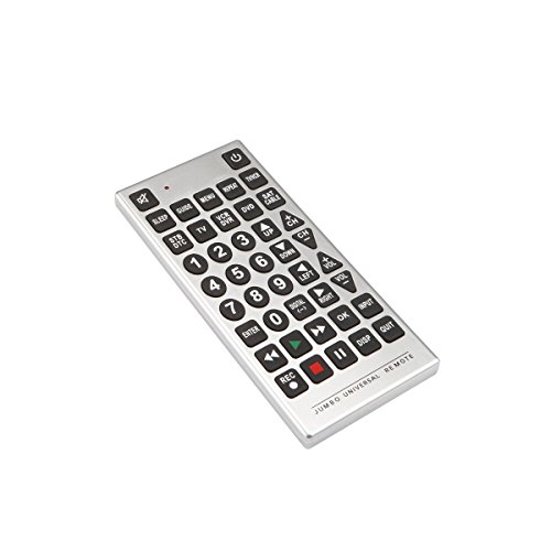 WW Products Jumbo Remote Control for TV, VCR, DVD, Satellite, Cable and More. Never Loose a Remote Again