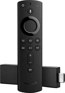 fire tv stick 4k with alexa voice remote (includes tv controls) and 3 months of amazon kids+ (with auto-renewal)