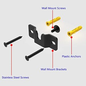 Vdsvksd Sound Bar Mounting Bracket,SoundBar Wall Mount Brackets for Vizio Soundbar Mounted Under or Above TV,Fits Most of Sound Bars,Soundbars Mounts Brackets with Hardware Kit