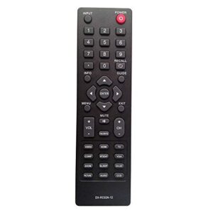 elekpia dx-rc02a-12 remote control compatible with dynex dx-32e250a12 dx-24e150a11 dx-19ld150a11 dx-l42-10a dx-l40-10a dx-l32-10a dx-19e220a12 dx-24e310na15 dx-l26-10a dx-r20tr lcd led hdtv tv